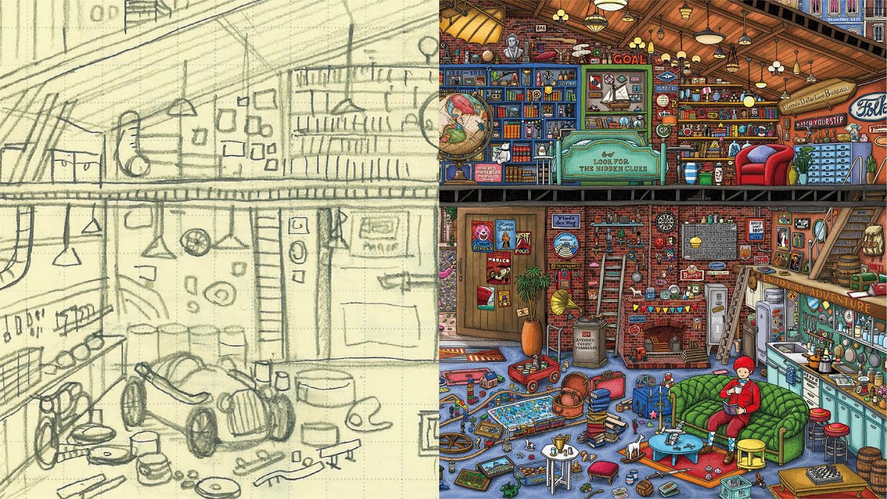 From sketch book to finish! Our process of producing a