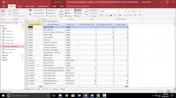 MS Access 2016 - Create a Form