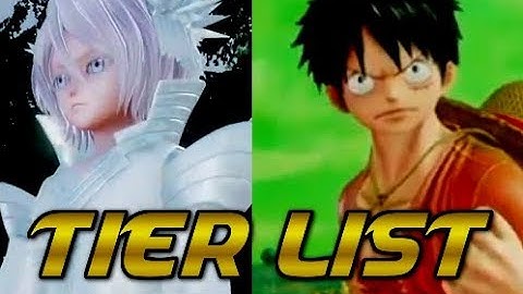 Jump Force Tier List 1.5 |  Open Beta Best & Worst Character!