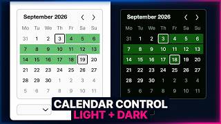 Full Avalonia Calendar Control From Scratch (Multiple Selection Modes) News