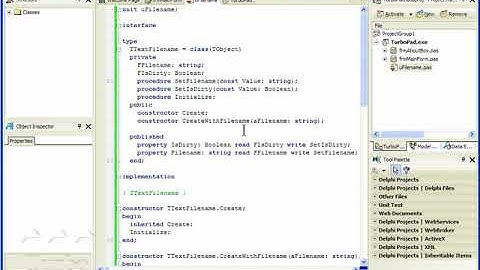 Turbo Delphi - TurboPadFileMenu