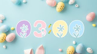 3 Minute Pastel Springtime Countdown Timer