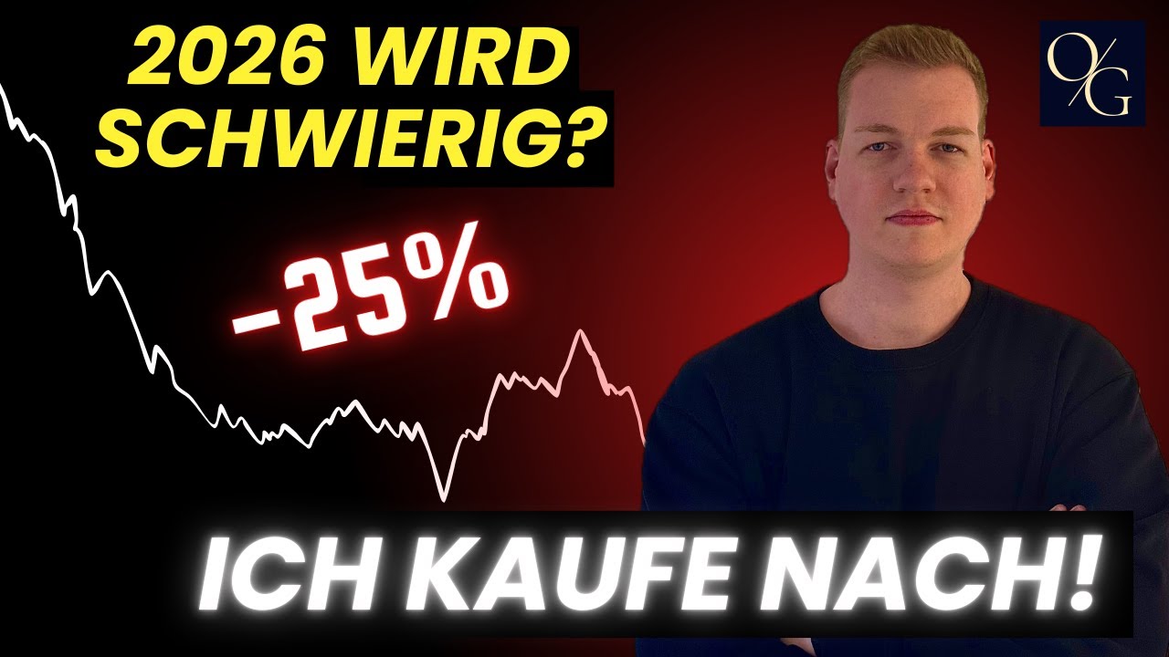2026: Alles ROT bei Aktien? 📉 Warum ich JETZT nachkaufe! - YouTube