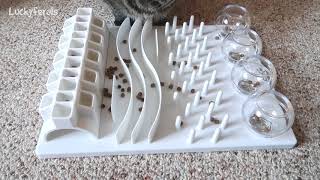 Cats Try The Trixie 5-In-1 Activity Center Fun Board For Cats For The First Time Cats Try The Trixie 5-In-1 Activity Center Fun Board For Cats For The First Time