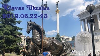 Ukraina, Kijevas savaitgalis 2019.06.22-23