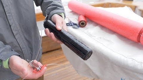 How to Tie a Loop for Float Rig or Weight for Swordfishing Fishing Rig