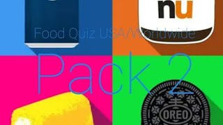 FOOD QUIZ GUESS THE BRAND - Gameplay Walkthrough Part 2 - Pack 2 (iOS Android) screenshot 1