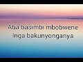 Mr Crown BASIMBI Lyrics
