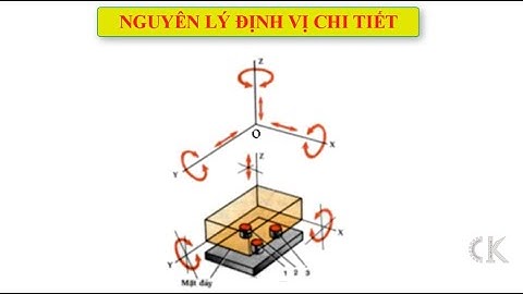 Nguyên lý định vị chi tiết gia công