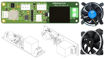 PWM Cooling FAN Control & Over Temperature Protection using LM35 and ATTiny13