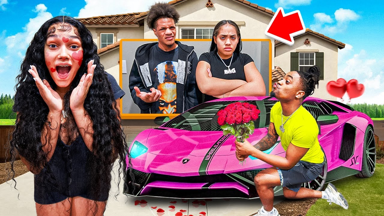 I PULLED UP ON NAI AND GAVE HER FLOWERS🥰 *REVENGE*