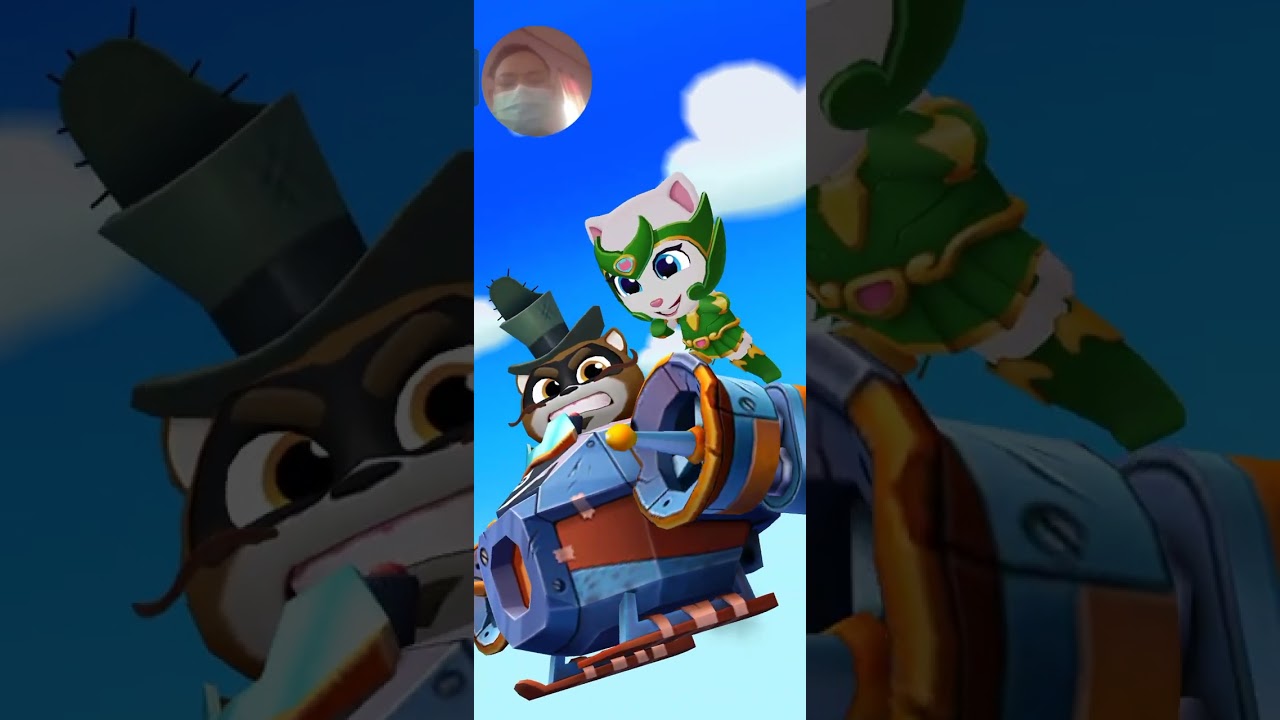 Talking Tom Hero Dash - Obstacle Crazy Angela Canada