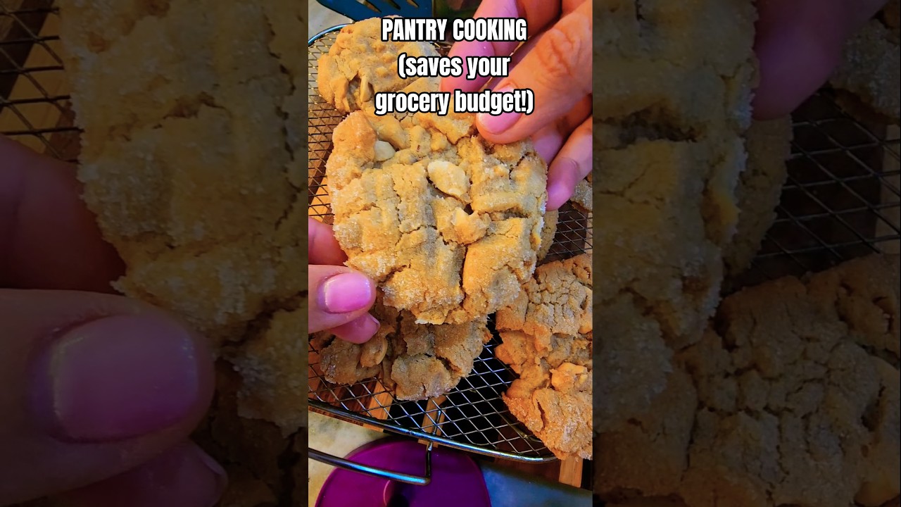 ЛЕГКИЕ жевательные печенья с арахисовым маслом 