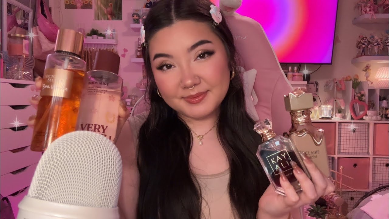 ASMR ♡ fall fragrance essentials (perfumes, mists, & lotions) 🤎☕️🐻🍪