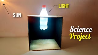 How to make Solar bottle bulbs project | DIY Liter of Light | Science Project