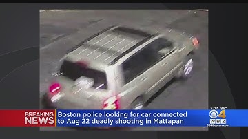 Boston Police Search For Car After Fatal Mattapan Shooting