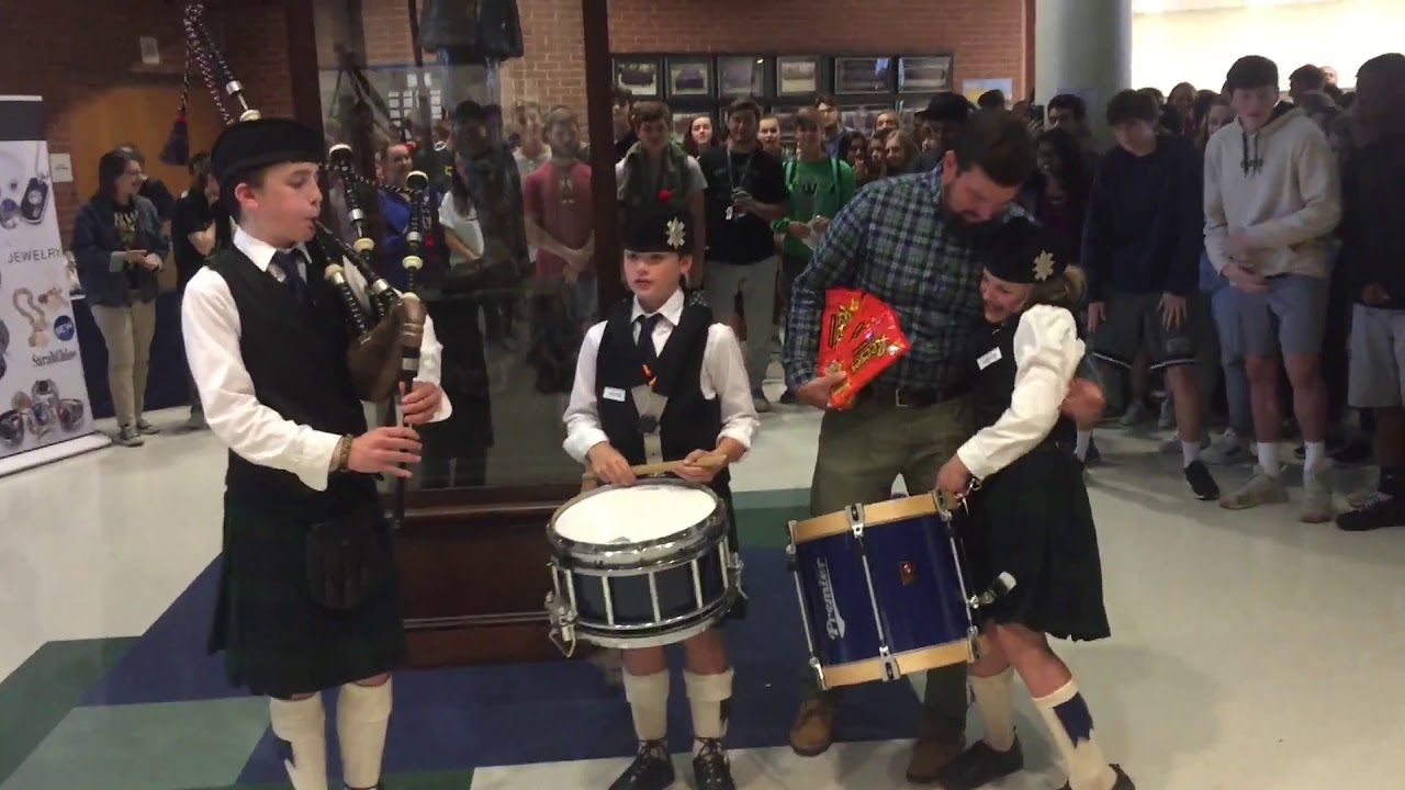 Birthday Bagpipe band YouTube