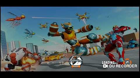 Play mosquito robot game in grand robot car game & robot car transforming games