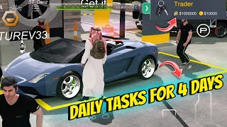 How to Complete Daily Tasks in Car Parking