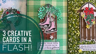 3 Creative Cards in a Flash!
