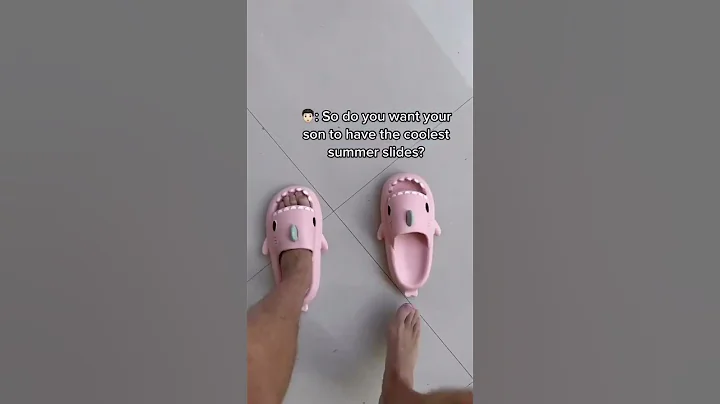 These shark slippers are the ultimate way to add a touch of the ocean to your home 🦈😴 Link in Bio