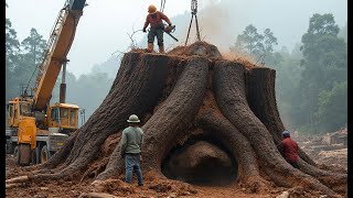 Download Lagu I Cut Down a 1000 Year Old Tree and Found Something INSANE Inside! MP3