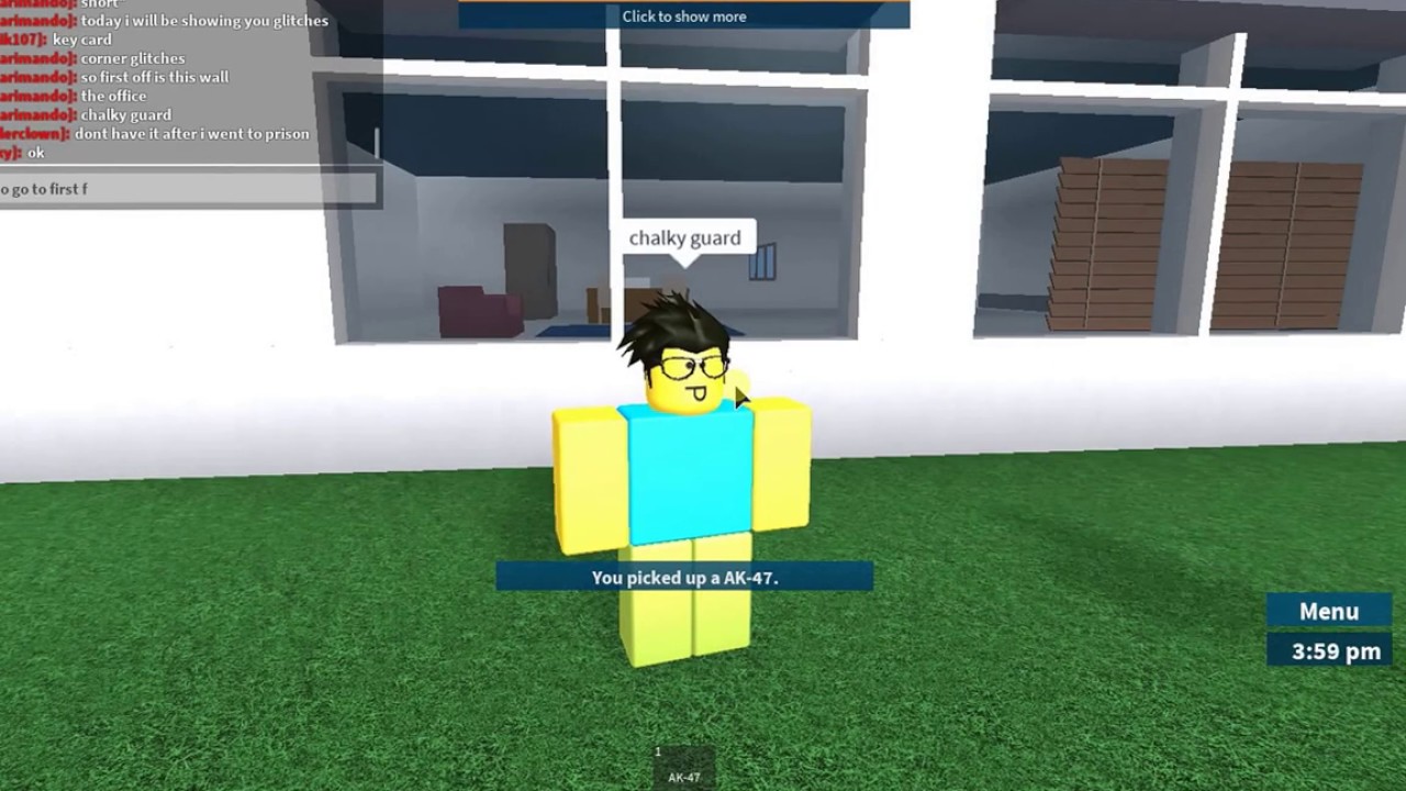 how to do corner glitch in roblox