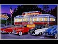 Diorama Cars eatery diner cafe city town  ДИОРАМА КАФЕ