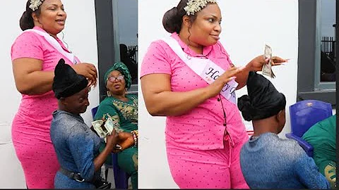 This Will Make You Laugh! See How Aunty Ramota Won Laide Barake On The Dance Floor On Her Birthday