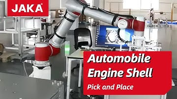 Cobot Pick & Place Automobile Engine Shell with Vision System