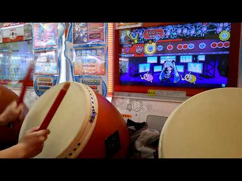 【太鼓の達人ブルー】俺のハウスロール一振り何打入るのかやってみたw