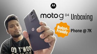 Motorola g04 4G Unboxing (8GB RAM, 128GB Storage) - Budget Friendly Smartphone At Just 7K