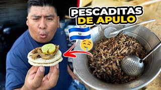 🤤PROBANDO las PESCADITAS FRITAS de APULO *una delicia*