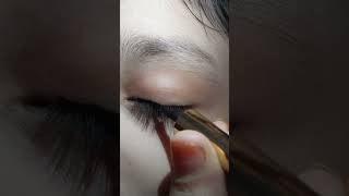 How To Apply Eyeliner For Begginers And Teenagers | Very Easy Eye Makeup Look ? || inshorts shorts