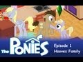 Youtube Thumbnail My Little Pony in The Sims - Episode 1 - the Hooves Family