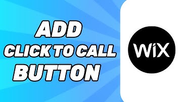 How to Add Click To Call Button to Wix Website 2025