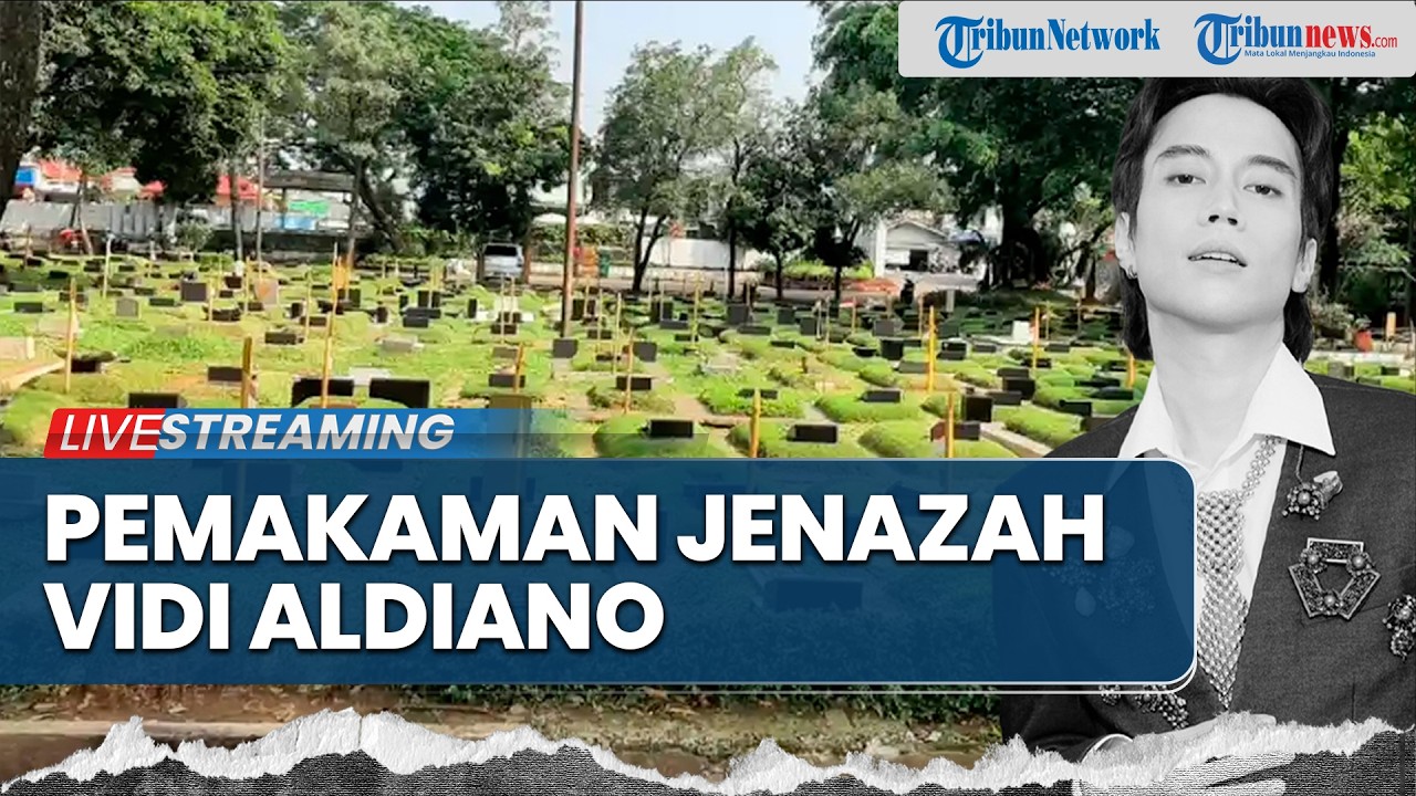 🔴 BREAKING NEWS: Pemakaman Jenazah Vidi Aldiano di TPU Tanah Kusir, Sheila Dara Tampak Tegar