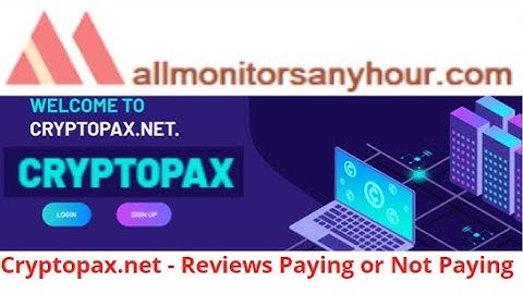 Cryptopax.net, Reviews Paying Or Not Paying ? & #HYIP daily update, #all hyip monitors 24 hour,