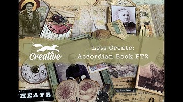 Lets Create: Accordian Book Part 3