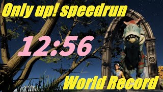 【旧世界1位】【only up speedrun】12:56【RTA】【FORMER WORLD RECORD】(dino skip有り)