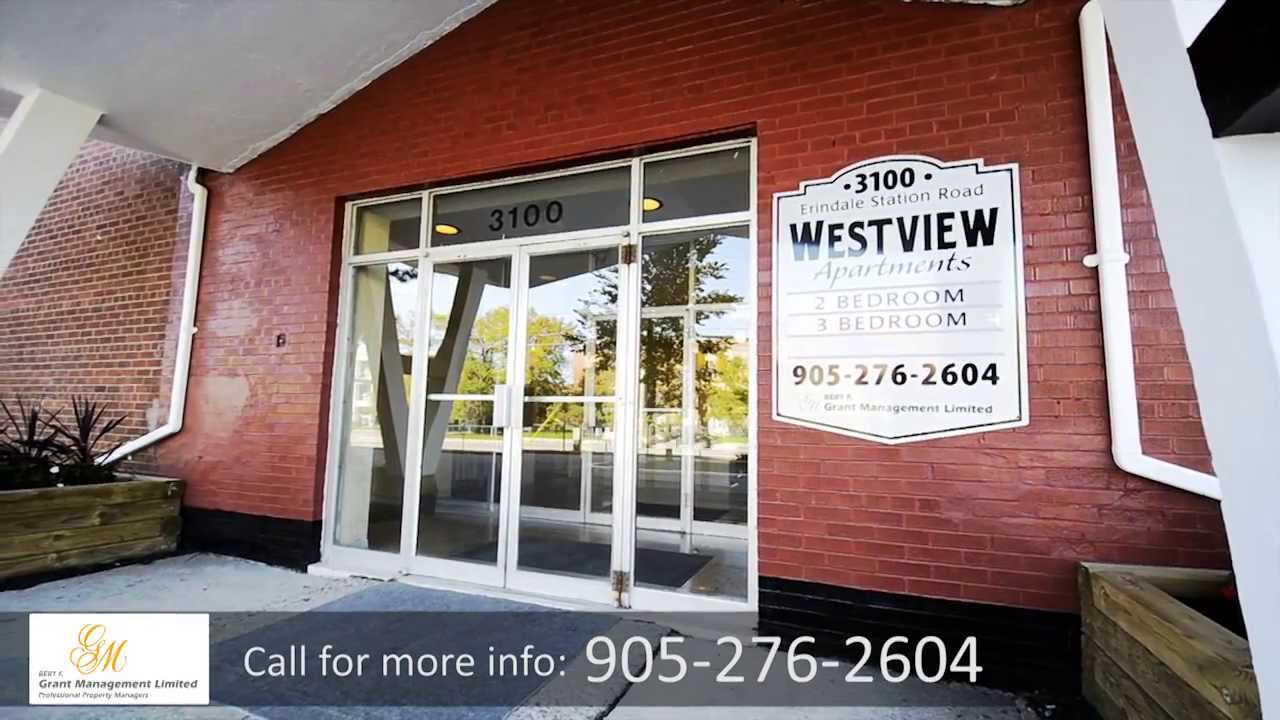 Mississauga Apartment 3100 Erindale Station Rd, Mississauga, Westview Apts YouTube