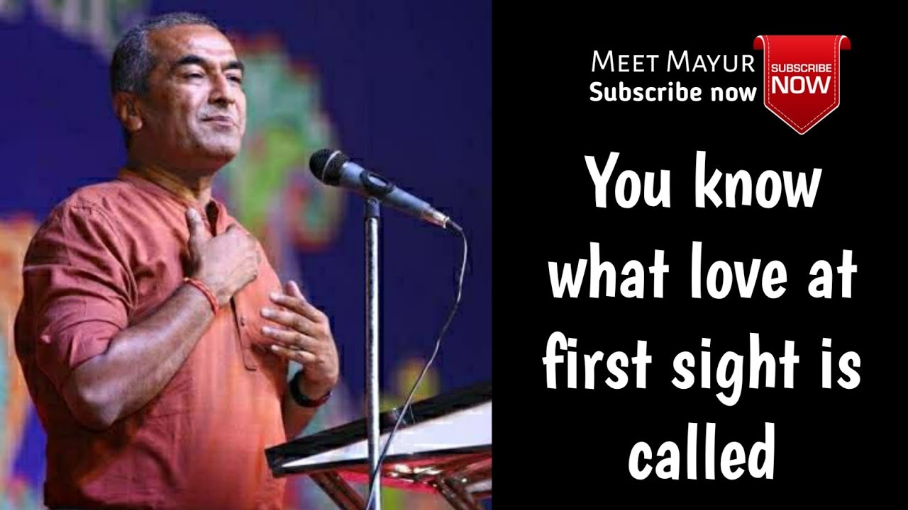 Mayur Raval પહેલી નજર નો પ્રેમ કોને કહેવાય || Sanjay Raval || || Meet Mayur ...