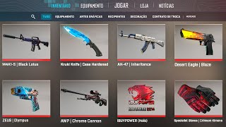 Como JOGAR com QUALQUER SKIN do CS2!