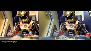 Power Rangers RPM Silver Ranger and Gold Ranger First Appearance (PR and Sentai version)
