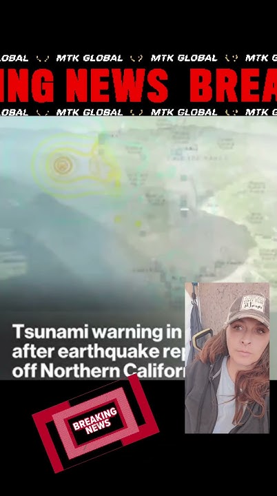 Breaking news tsunami california
