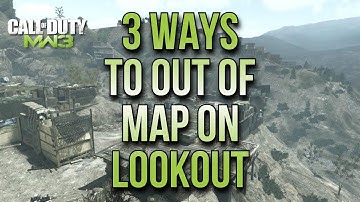 MW3 Infected Lookout 3 Ways to Out of Map [Plutonium IW5]