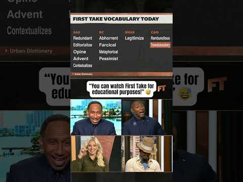 Cam Newton's vocab lesson 🧐