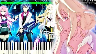 Gakusen Toshi Asterisk Season 2 ED『Ai no Uta -words of love-』Piano Tutorial『学戦都市アスタリスク』ピアノ