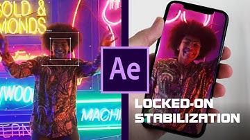 Locked On Center Stabilization Tracking in Adobe After Effects CC How to   Tutorial