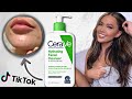 I TESTED TIKTOK FAMOUS SKINCARE BRAND CERAVE FOR 4 WEEKS | ItsSabrina